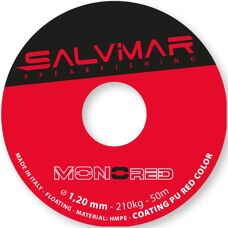 Salvimar Monored Nylon Line - 50m Rot 1,50mm - Nylon-Leine