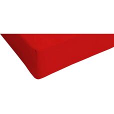 Datex Cotton Sheet with Corners - 120x200 cm - Red - Sheet