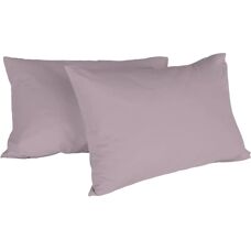 HOMEMANIA Fundas de Almohada Rosa de Algodón - Ropa de Cama