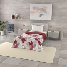 MB HOME Basic Passion Couette d'Été pour Lit Simple