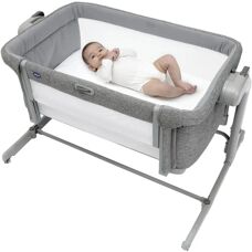 Chicco Next2Me Magic EVO Co-Sleeping Crib - Dark Grey