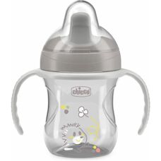 Bicchiere di allenamento Chicco grigio - Tazza di apprendimento