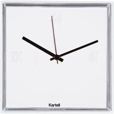 Kartell Philippe Starck Orologio Tic&Tac - Bianco - Orologio da Parete/Da Tavolo