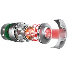 Hoover HF522STP 011 - Niebieski, Szary - Odkurzacz ręczny