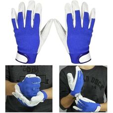 DPZO - SGLV - Blau Weiß - Schafleder - Schweißhandschuhe