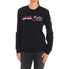 North Sails Women's Blue Crew Neck Sweatshirt - Sweater