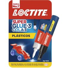 Loctite Super Cola Plástico - Ligação Instantânea