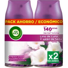 Air Wick Lirio Luna Automatic Air Freshener Refill - 2x250ml