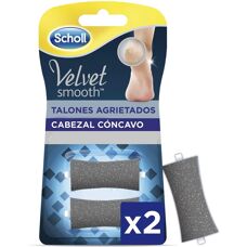 Scholl Velvet Smooth Lima para Pés - Pele Seca - 2 unidades