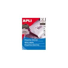 Apli 10563 White Permanent A4 Labels - Printer Labels