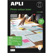 APLI 11817 Fotopapier - Doppelseitig Glänzend A4 160g/m2