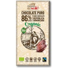 Chocolates Sole Ciocolată Neagră - 86% Cacao - 100g