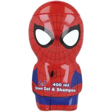 Gel de Banho e Champô 2 em 1 Spider-Man Marvel - 400ml