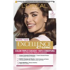 L'Oréal Paris Excellence Modèle #5-Brun Clair - Coloration Capillaire