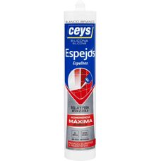 Ceys Model 506030 Wit Spiegeldichtmiddel - Silicone Kit