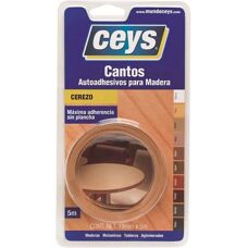 Ceys Zelfklevende Randenband 5m x 19mm Kers - Randenband