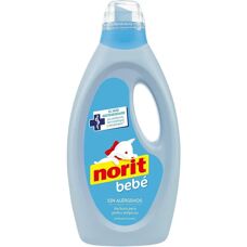 Norit Detergente Bebé 1125ml - Suave, Protege Colores, Hipoalergénico - Ropa de Bebé