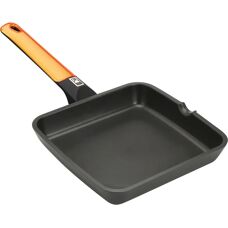 Bra A281322 Oranje Aluminium Anti-aanbakpan - Koekenpan