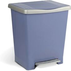 Tatay Blauw Pedal Prullenbak - 23L - BPA-vrij Kunststof