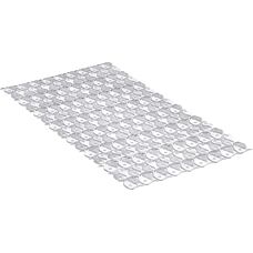 Tatay Badmat - 70x36 cm - Antislip PVC, Wit Translucent