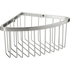 Tatay Aluminum Corner Bathroom Basket 27x20.5x11.3 cm