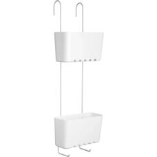 Tatay Bathroom Organizer Basket - 20x13x59 cm - White