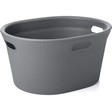Tatay Baobab Tvättkorg - 35L - Elegant grå design