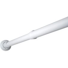 Tatay White Extendable Shower Curtain Rod - Easy to Install