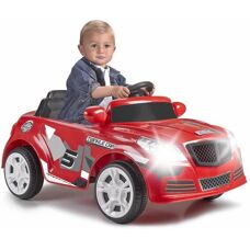 Coche eléctrico rojo Feber - 45x56x94 cm - Para 2-6+ años