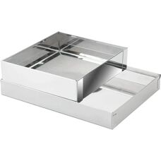 Cuenco de harina de acero inoxidable Ibili - Utensilios de Cocina
