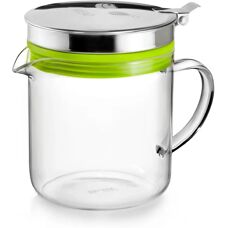 Ibili Kitchen Oil Bottle - 0.5L, Borosilicate Glass & Steel