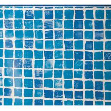 Gre Round Pool Liner - Mosaic & Edge Profile - 4.60x1.32m