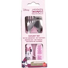 Set de Couverts pour Enfants en Acier Inoxydable Minnie Mouse - Stay Cool - Publicité