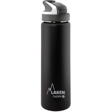 Laken Summit Edelstahl Trinkflasche - 750ml - Schwarz