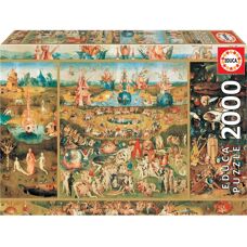 Educa Borras 9218505 Le jardin des délices 2000 Puzzle - Publicité