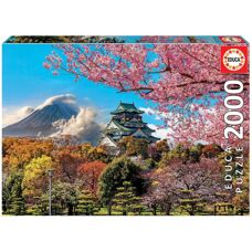 Puzzle Educa 2000 Pièces - Château d'Osaka - Japon