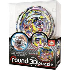 Educa Borras Puzzle 3D Rond Abstract - Puzzle