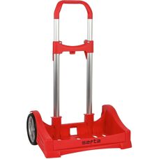 Carro de mochila Safta Rojo - Equipaje escolar 28L