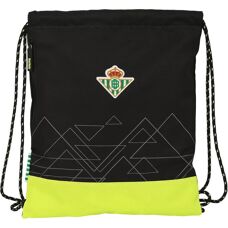 Mochila infantil con cuerdas Real Betis Balompié Lima Negra