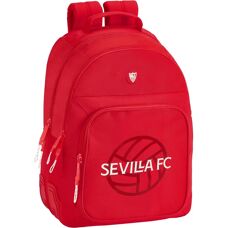 Sevilla Fútbol Club Schultasche - Rot 32 x 42 x 15 cm