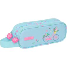 Funda Escolar Safta Bicicleta - Azul - Poliéster reciclable
