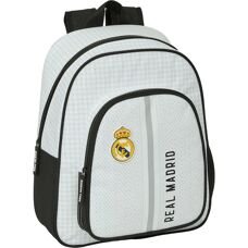 Real Madrid C.F. Schultasche Grau Weiß - Schultasche
