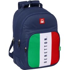 Benetton Modèle Sac d'École Bleu Marine - Type d'école - Publicité