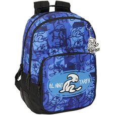 Sac à dos El Niño Roller Bleu Noir - Sac d'école - Publicité