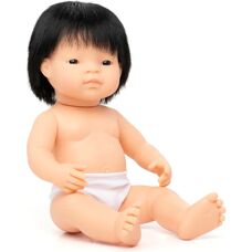 Miniland Asiatisk Bebis - 38cm, Vinyl, Artikulär