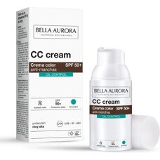 Bella Aurora SPF 50 Öl-frei CC Creme für empfindliche Haut
