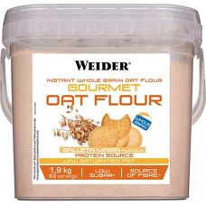 Weider Gourmet Zabpehelyliszt 1,9kg - Természetes, Alacsony Cukor, Magas Rost