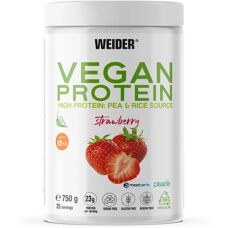 Protéine Végétale Fraise Weider - Haute Qualité - 750g - Publicité