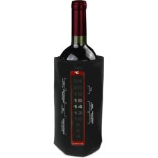 VIN BOUQUET - Funda Térmica avec Thermomètre - Noir