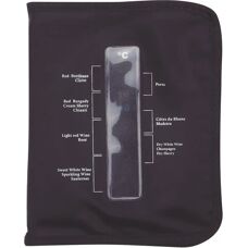 VIN BOUQUET Kühlmanschette - Flexibler Gel, Schwarz/Silber